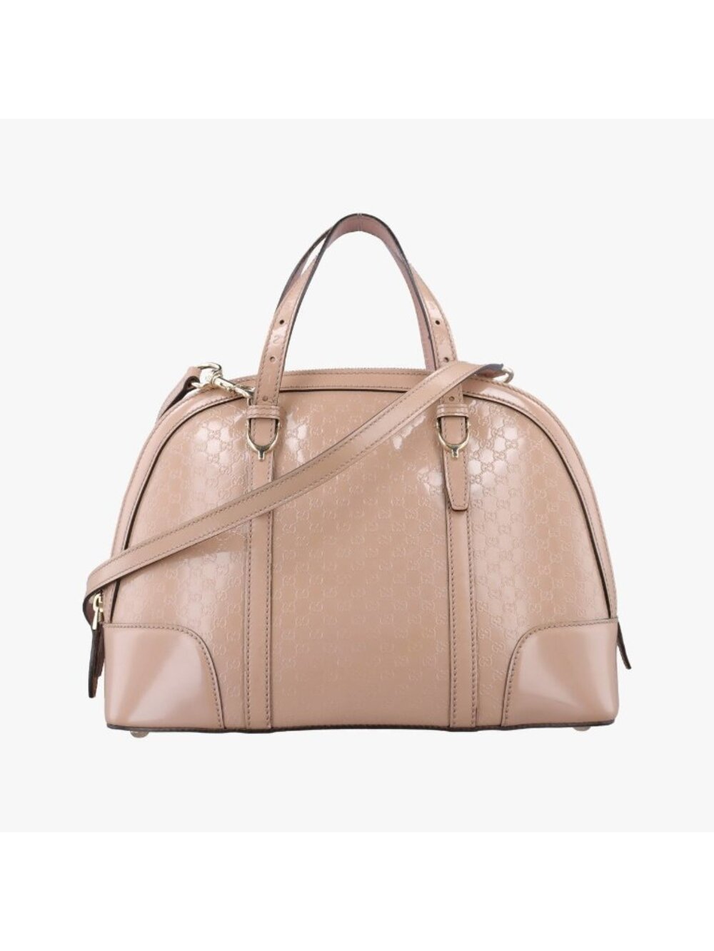 Gucci Micro Guccissima Beige Patent